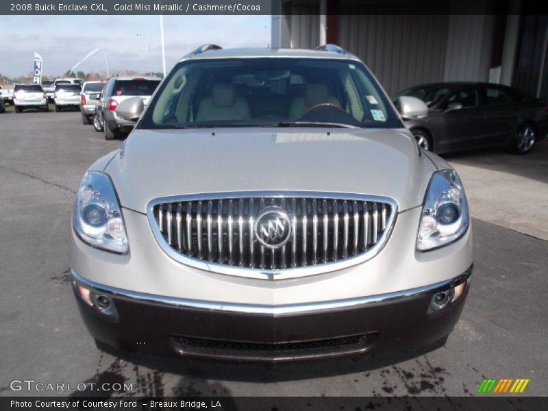 Gold Mist Metallic / Cashmere/Cocoa 2008 Buick Enclave CXL