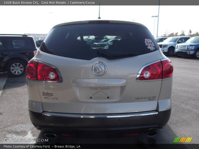 Gold Mist Metallic / Cashmere/Cocoa 2008 Buick Enclave CXL