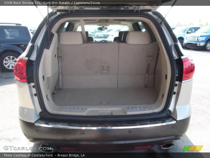 Gold Mist Metallic / Cashmere/Cocoa 2008 Buick Enclave CXL