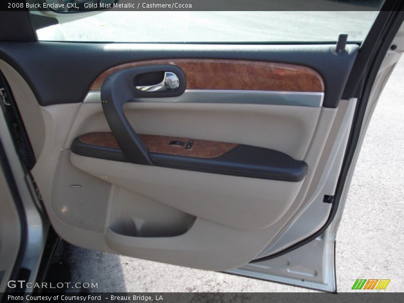 Gold Mist Metallic / Cashmere/Cocoa 2008 Buick Enclave CXL