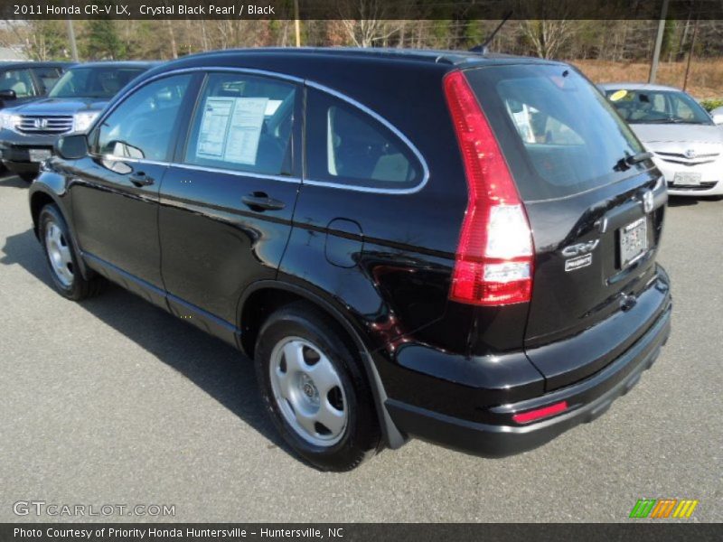 Crystal Black Pearl / Black 2011 Honda CR-V LX