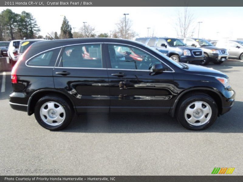 Crystal Black Pearl / Black 2011 Honda CR-V LX