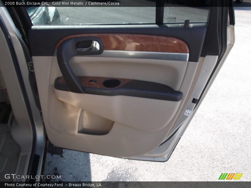 Gold Mist Metallic / Cashmere/Cocoa 2008 Buick Enclave CXL