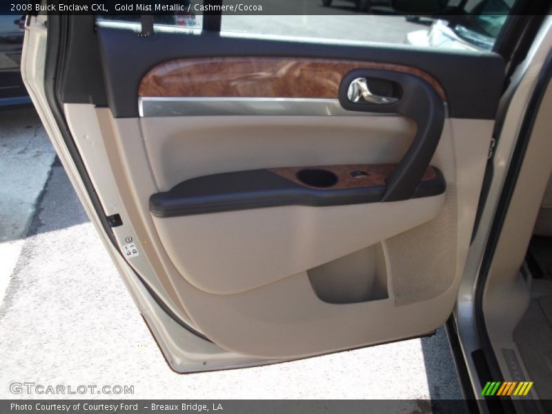 Gold Mist Metallic / Cashmere/Cocoa 2008 Buick Enclave CXL