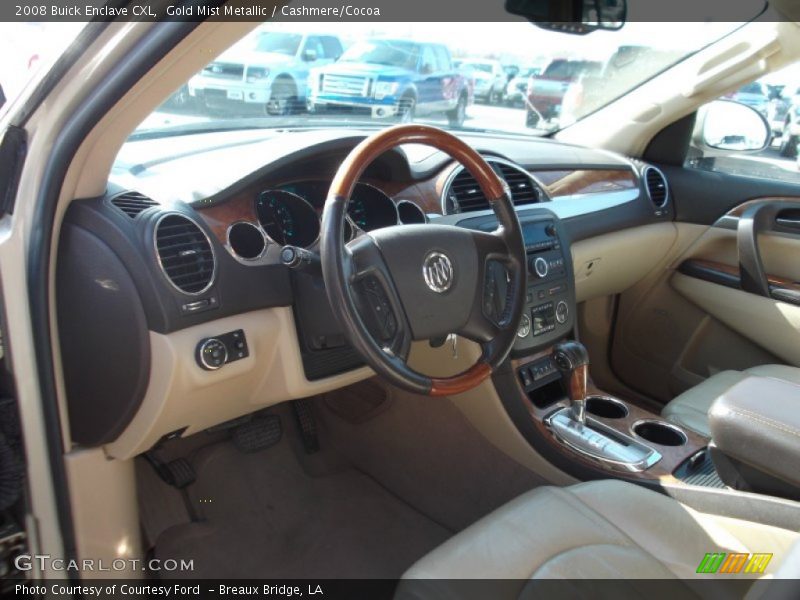 Gold Mist Metallic / Cashmere/Cocoa 2008 Buick Enclave CXL
