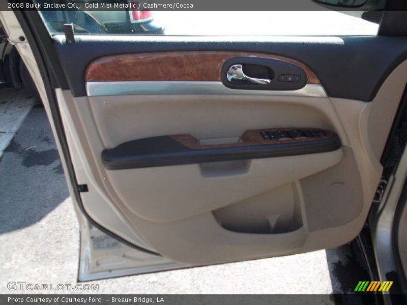 Gold Mist Metallic / Cashmere/Cocoa 2008 Buick Enclave CXL