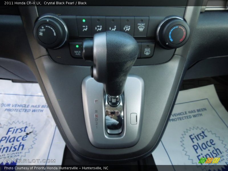 Crystal Black Pearl / Black 2011 Honda CR-V LX