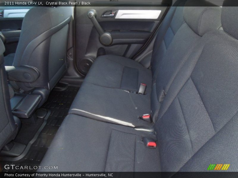 Crystal Black Pearl / Black 2011 Honda CR-V LX