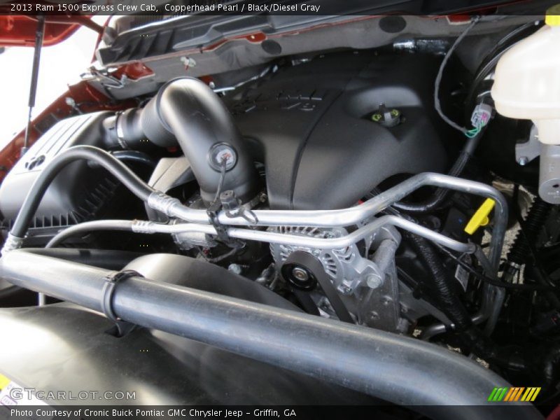 Copperhead Pearl / Black/Diesel Gray 2013 Ram 1500 Express Crew Cab