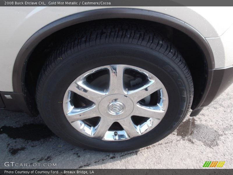 Gold Mist Metallic / Cashmere/Cocoa 2008 Buick Enclave CXL