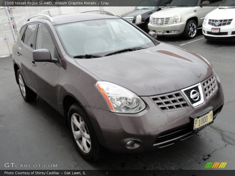 Iridium Graphite Metallic / Gray 2008 Nissan Rogue SL AWD