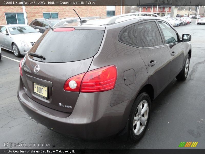 Iridium Graphite Metallic / Gray 2008 Nissan Rogue SL AWD