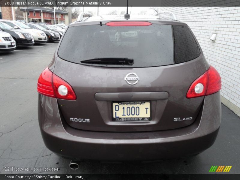Iridium Graphite Metallic / Gray 2008 Nissan Rogue SL AWD