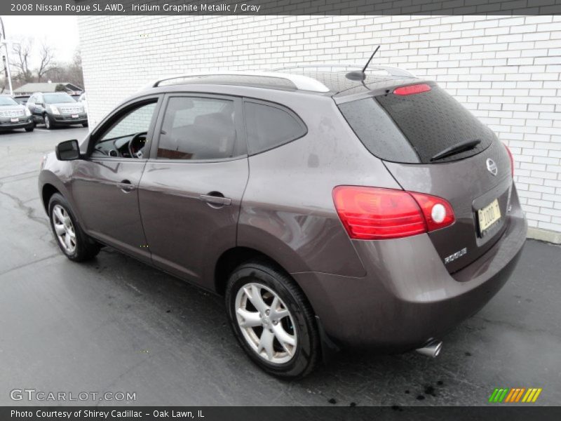 Iridium Graphite Metallic / Gray 2008 Nissan Rogue SL AWD