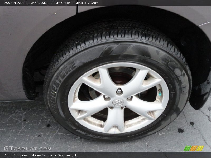 Iridium Graphite Metallic / Gray 2008 Nissan Rogue SL AWD
