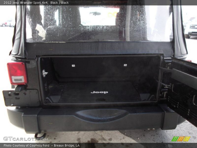 Black / Black 2012 Jeep Wrangler Sport 4x4