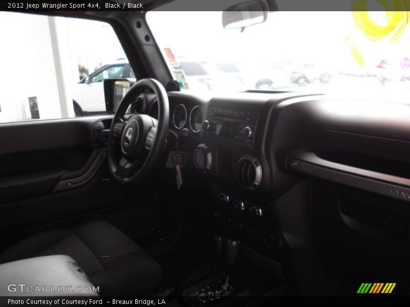 Black / Black 2012 Jeep Wrangler Sport 4x4