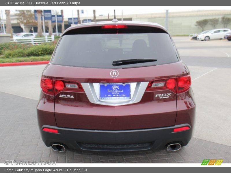 Basque Red Pearl / Taupe 2010 Acura RDX
