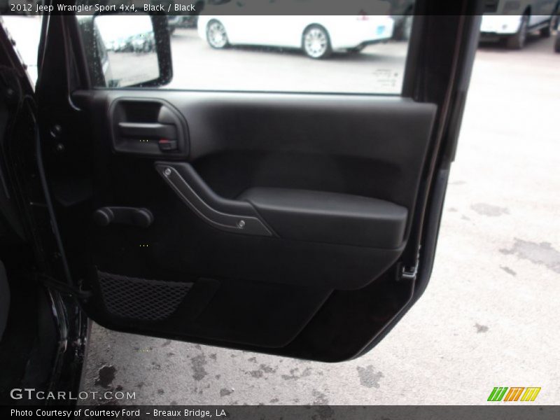 Black / Black 2012 Jeep Wrangler Sport 4x4