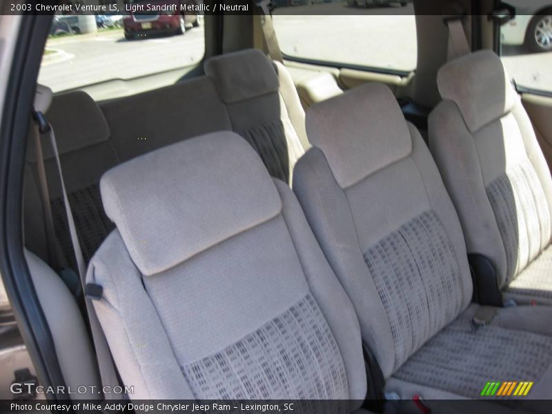 Light Sandrift Metallic / Neutral 2003 Chevrolet Venture LS