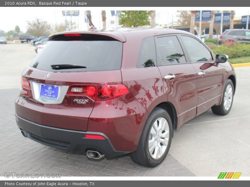 Basque Red Pearl / Taupe 2010 Acura RDX