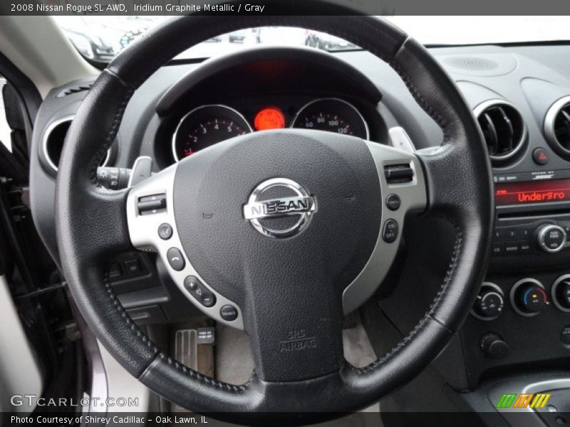Iridium Graphite Metallic / Gray 2008 Nissan Rogue SL AWD