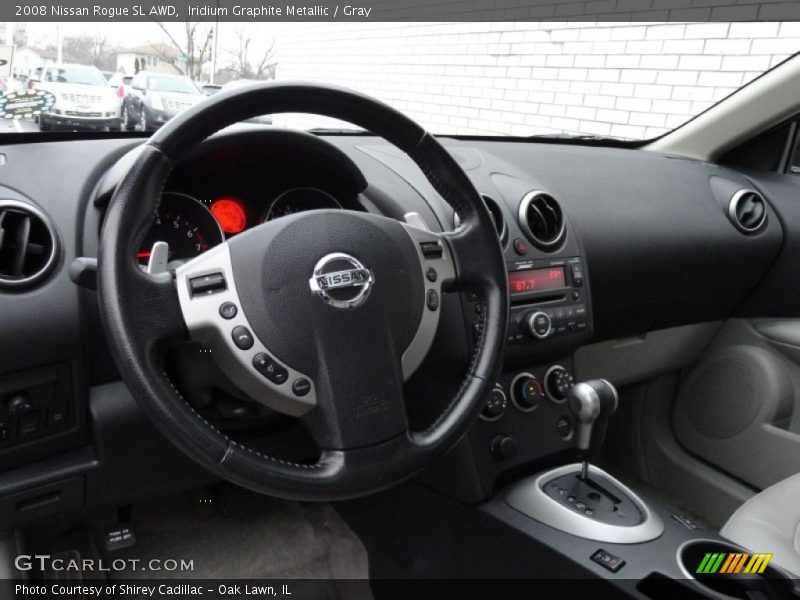 Iridium Graphite Metallic / Gray 2008 Nissan Rogue SL AWD