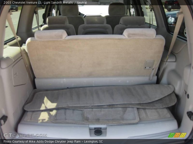 Light Sandrift Metallic / Neutral 2003 Chevrolet Venture LS