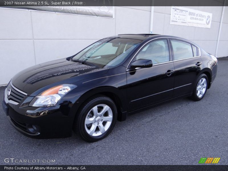 Super Black / Frost 2007 Nissan Altima 2.5 SL