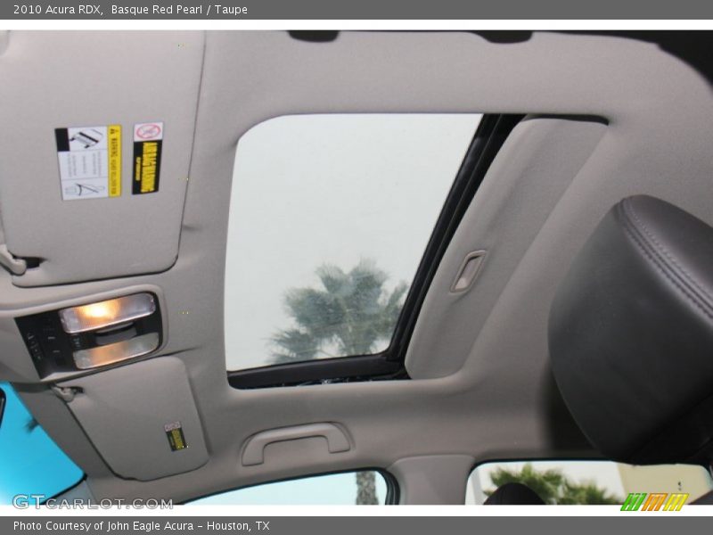 Basque Red Pearl / Taupe 2010 Acura RDX