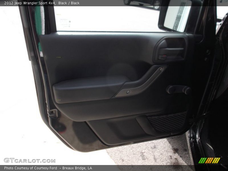 Black / Black 2012 Jeep Wrangler Sport 4x4