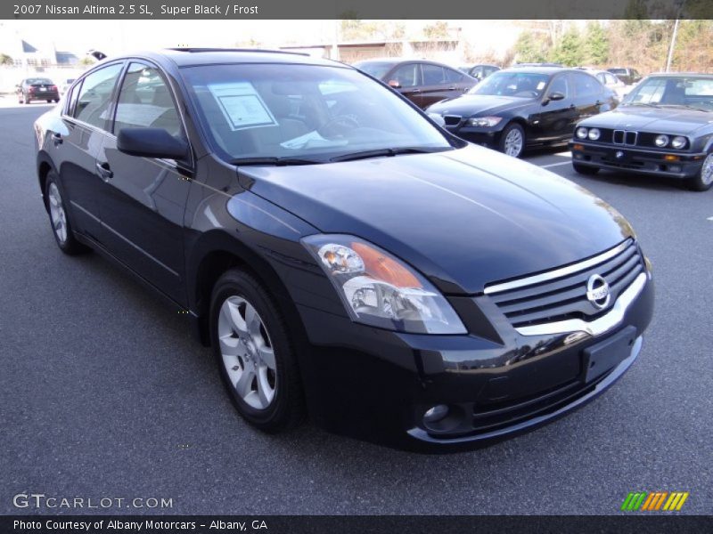 Super Black / Frost 2007 Nissan Altima 2.5 SL