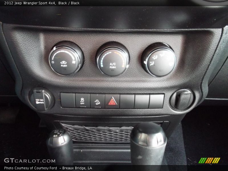 Black / Black 2012 Jeep Wrangler Sport 4x4