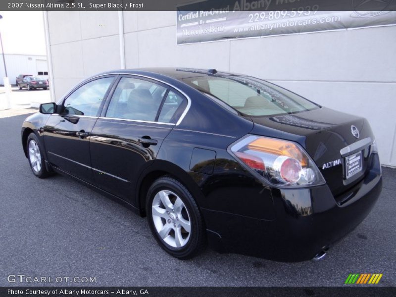 Super Black / Frost 2007 Nissan Altima 2.5 SL