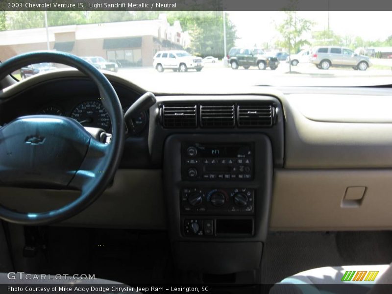 Light Sandrift Metallic / Neutral 2003 Chevrolet Venture LS