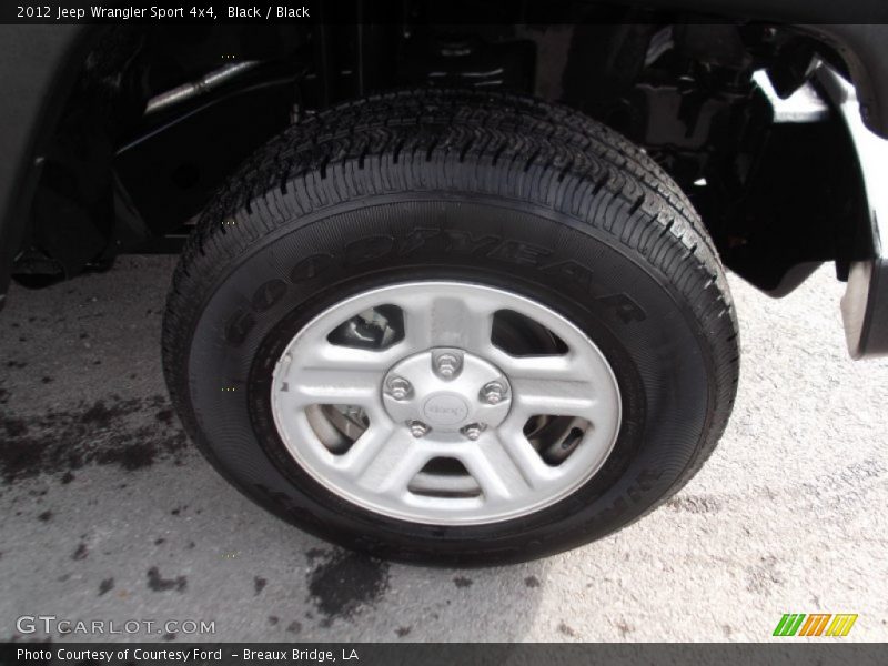 Black / Black 2012 Jeep Wrangler Sport 4x4