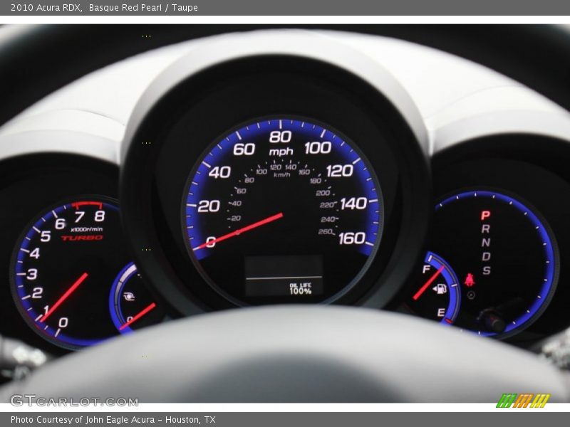 Basque Red Pearl / Taupe 2010 Acura RDX