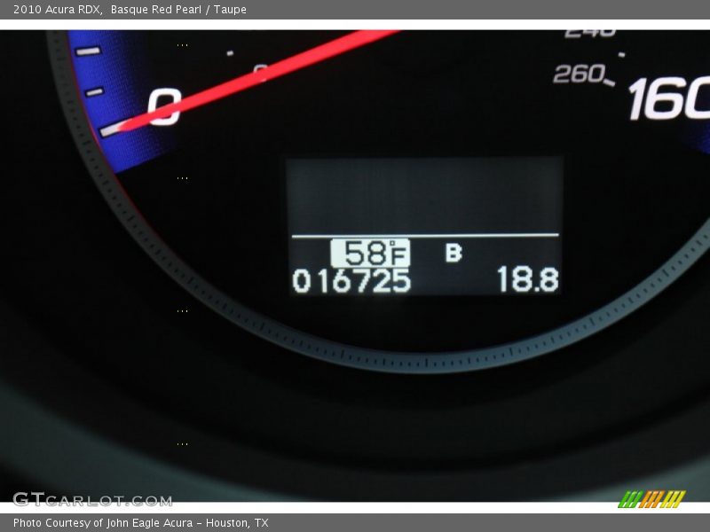 Basque Red Pearl / Taupe 2010 Acura RDX