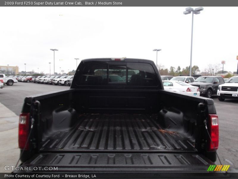 Black / Medium Stone 2009 Ford F250 Super Duty Lariat Crew Cab