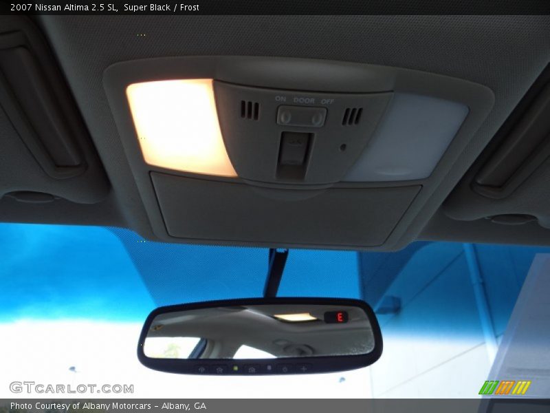 Super Black / Frost 2007 Nissan Altima 2.5 SL