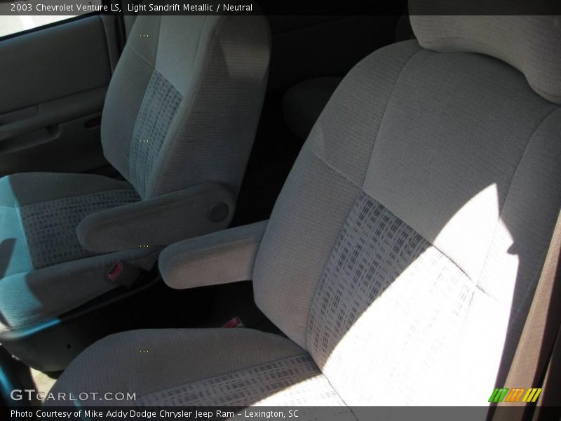 Light Sandrift Metallic / Neutral 2003 Chevrolet Venture LS