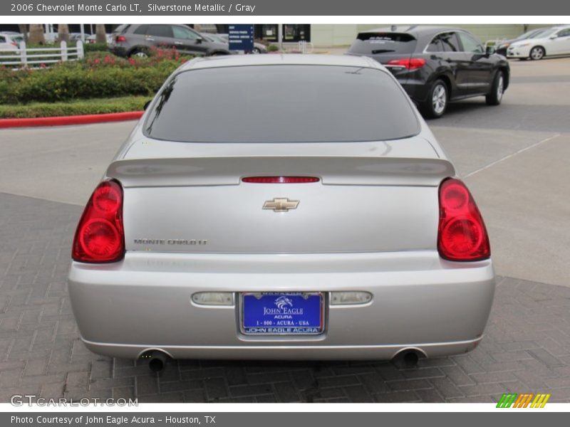 Silverstone Metallic / Gray 2006 Chevrolet Monte Carlo LT