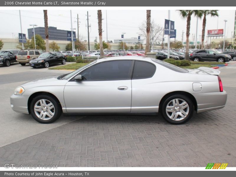 Silverstone Metallic / Gray 2006 Chevrolet Monte Carlo LT