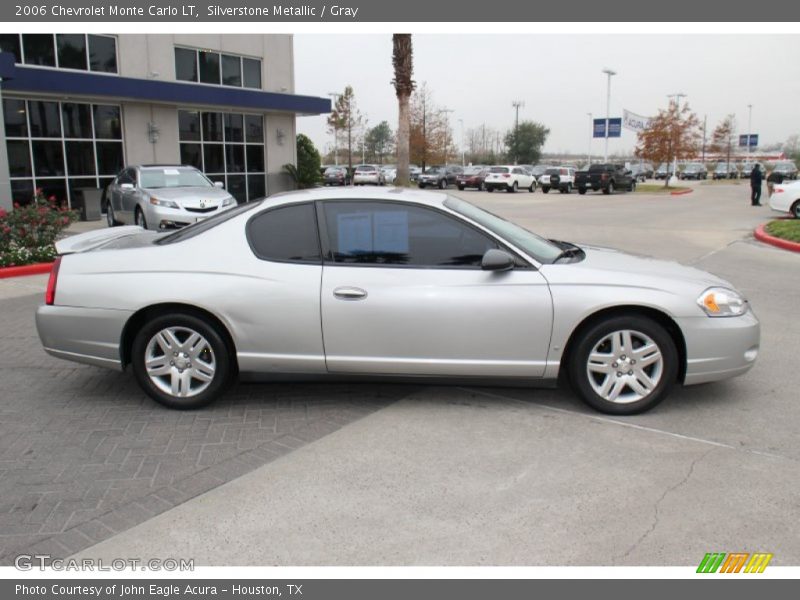 Silverstone Metallic / Gray 2006 Chevrolet Monte Carlo LT