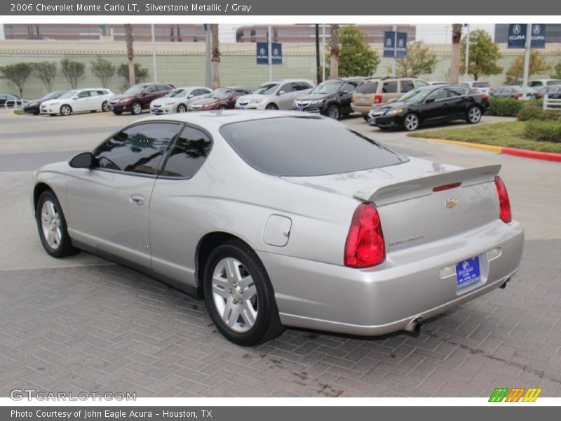 Silverstone Metallic / Gray 2006 Chevrolet Monte Carlo LT