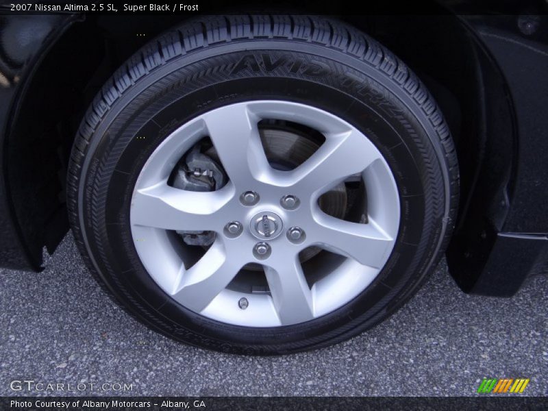 Super Black / Frost 2007 Nissan Altima 2.5 SL