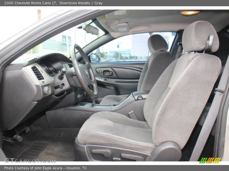 Silverstone Metallic / Gray 2006 Chevrolet Monte Carlo LT
