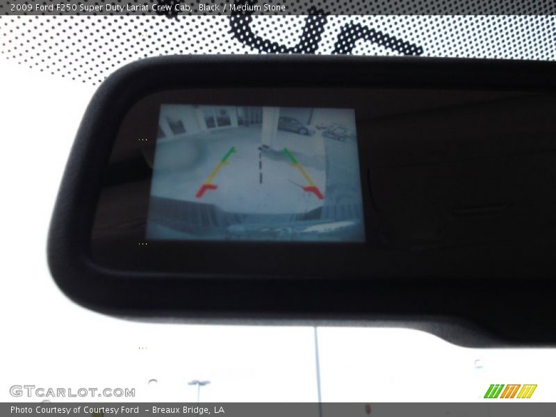 Black / Medium Stone 2009 Ford F250 Super Duty Lariat Crew Cab