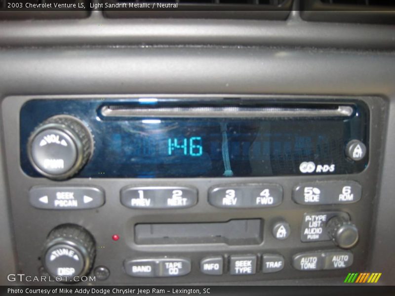 Light Sandrift Metallic / Neutral 2003 Chevrolet Venture LS