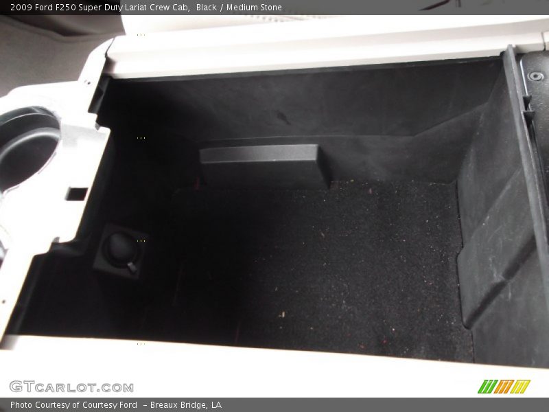Black / Medium Stone 2009 Ford F250 Super Duty Lariat Crew Cab